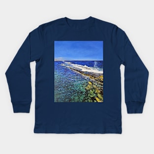 Port Noarlunga Reef Kids Long Sleeve T-Shirt